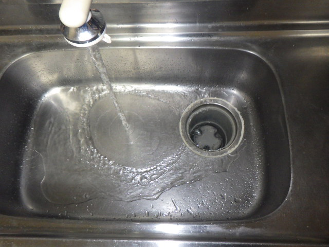 洗浄後の通水テスト